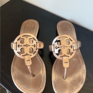 Tory Burch Metallic Bronze/Rose GoldSandal